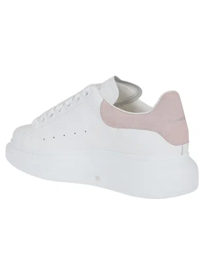 Alexander Mcqueen Alexander Mc Queen Oversize White Pink Calf Leather Sneaker