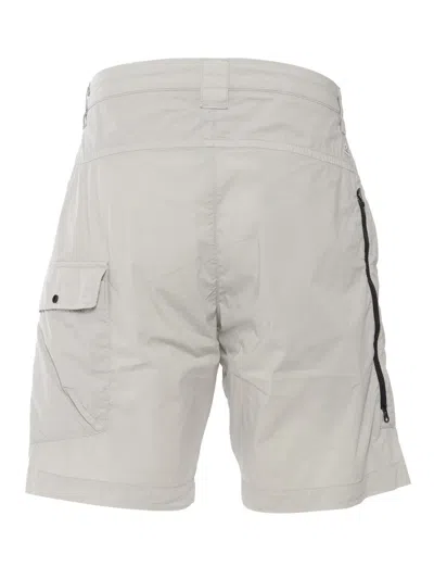C.p. Company Regular Fit Cargo Shorts With Multiple Pockets
