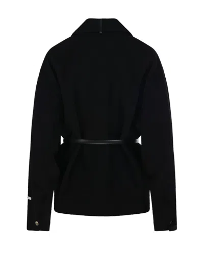 Max Mara Cantore Bomber Jacket In Black