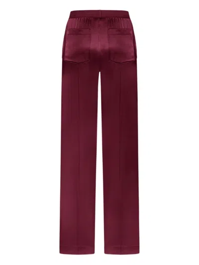 Tom Ford Wide-leg Trousers With Satin Finish