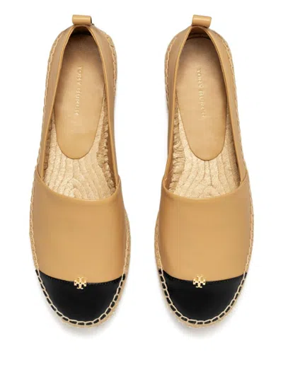Tory Burch Espadrille Flat Shoes With Cap Toe
