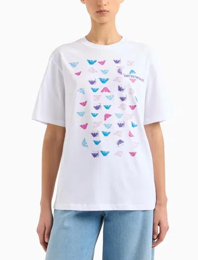 Emporio Armani T Shirts And Polos White In White
