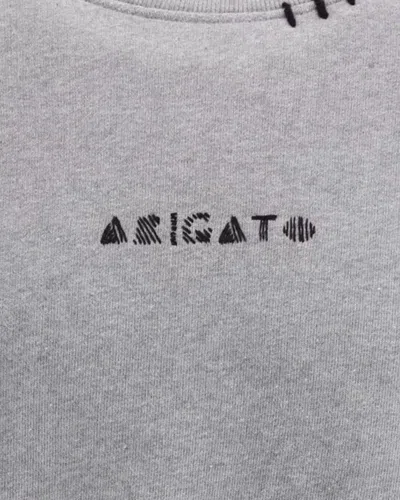 Axel Arigato Loops Sweatshirt Sweatshirt In Grey Cotton In Gray