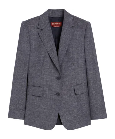 Max Mara Wool-blend Twill Blazer