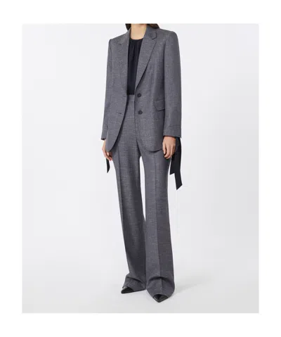 Max Mara Wool-blend Twill Blazer