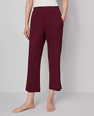 Ann Taylor Ribbed Wide-leg Lounge Pants