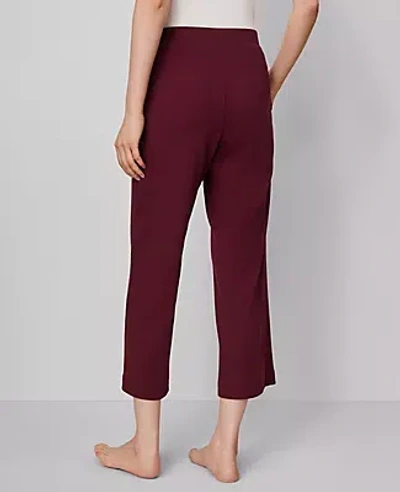 Ann Taylor Ribbed Wide-leg Lounge Pants