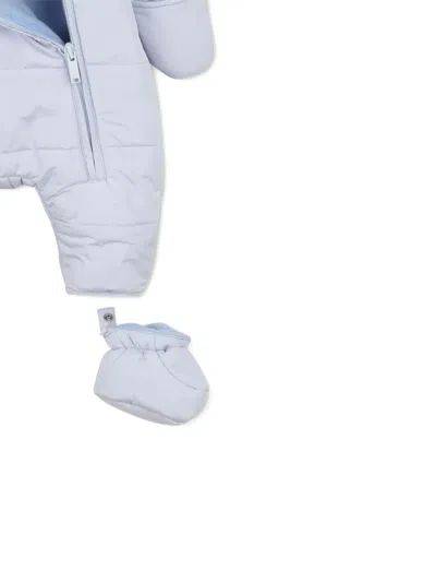 Kenzo Padded Zip-up Snowsuit In Blue