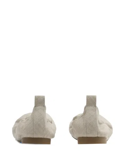 格纹芭蕾平底鞋