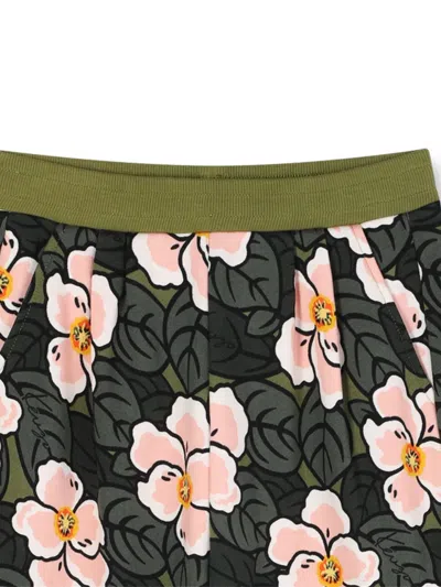 Kenzo Floral-print Sweatpants In Multi
