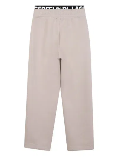 Karl Lagerfeld Elasticated Waistband Joggers In Neutral