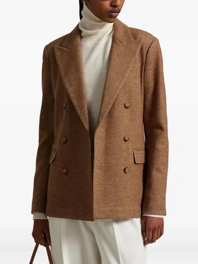 Polo Ralph Lauren Blazer - Negro In Brown
