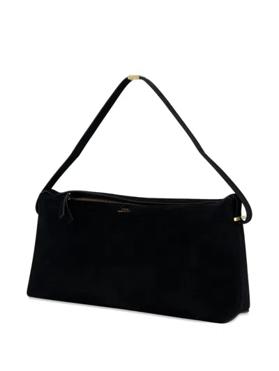 Totême Scoop Suede Zip-fastening Shoulder Bag