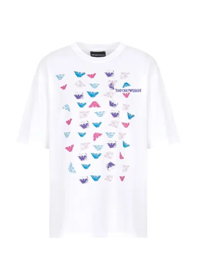 Emporio Armani T Shirts And Polos White