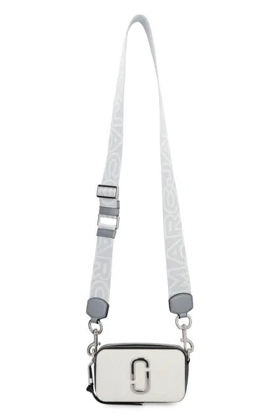 Marc Jacobs Multicolor Leather The Snapshot Crossbody Bag In White