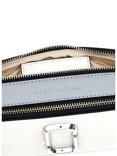 Marc Jacobs Multicolor Leather The Snapshot Crossbody Bag In White