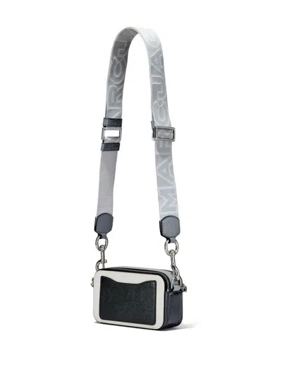 Marc Jacobs Multicolor Leather The Snapshot Crossbody Bag In White