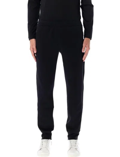 Emporio Armani Jogging Pants In Black