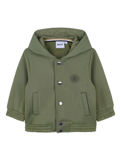 Bosswear Hooded Jacket And Jogger Set In Green