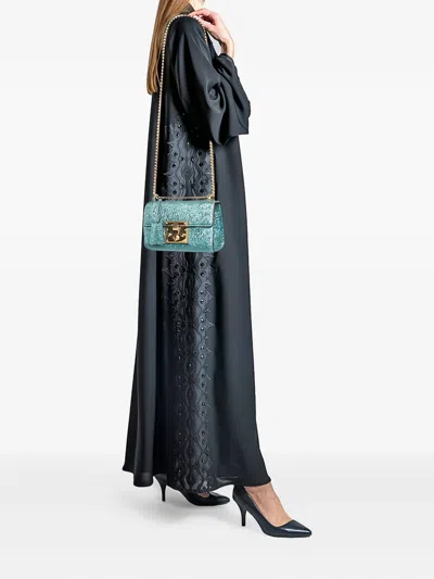 Pre-owned Gucci 2024 Padlock Shoulder Bag In Blue