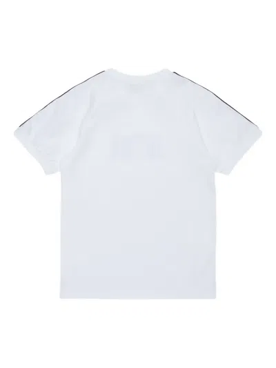 N°21 Logo-patch T-shirt In White