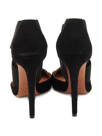 Pre-owned Alaïa Cross-strap Suede Pumps