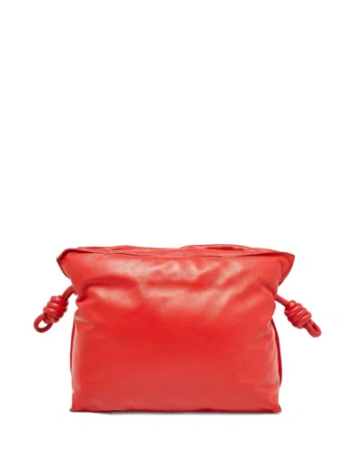 Pre-owned Loewe Flamenco Shoulder Bag In Red