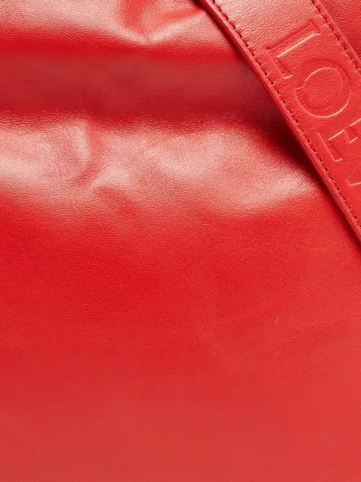 Pre-owned Loewe Flamenco Shoulder Bag In Red