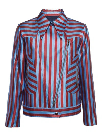 Pre-owned Self-portrait Striped Jacket