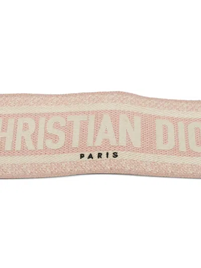 Pre-owned Dior 2024 Embroidered Shoulder Strap