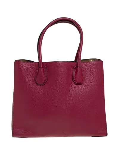 Pre-owned Michael Kors 2024 Mercer Tote Bag In Red
