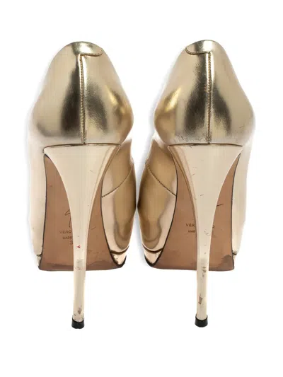 Pre-owned Giuseppe Zanotti Peep-toe Platform Pumps