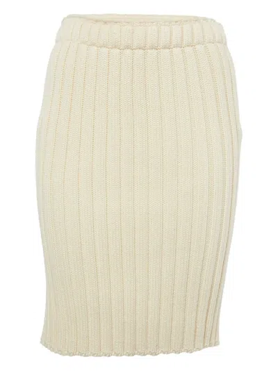 Pre-owned Dolce & Gabbana Ribbed-knit Skirt
