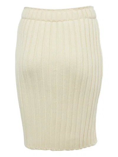 Pre-owned Dolce & Gabbana Ribbed-knit Skirt