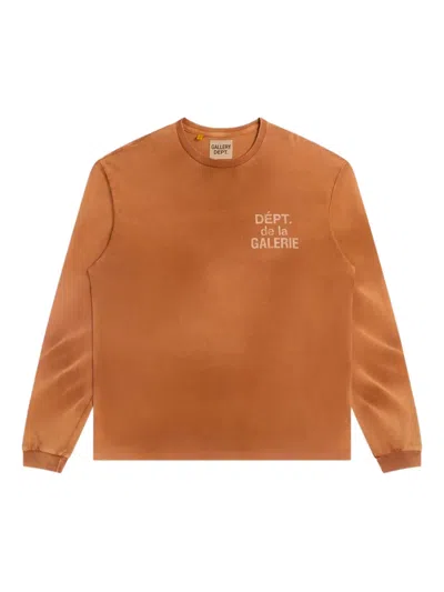 Gallery Dept. Long-sleeve T-shirt In Brown