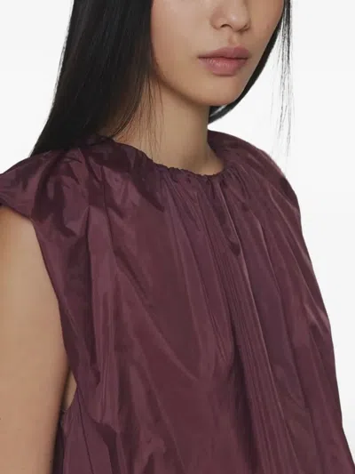Amomento Ruched-detailing Top