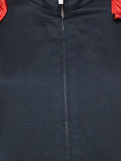 Pre-owned Carolina Herrera Hooded Zip Jacket In Blue