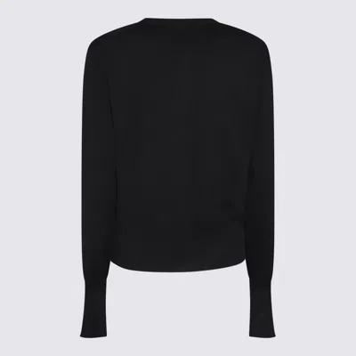 Vivienne Westwood Black Cotton Knitwear In Black
