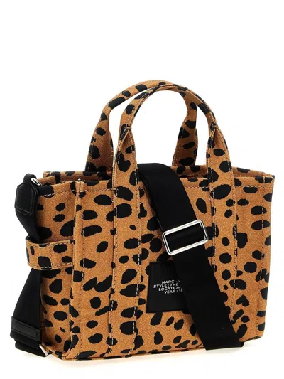 Marc Jacobs Cheetah Medium Tote Bag In Brown