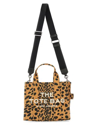 Marc Jacobs Cheetah Medium Tote Bag In Brown