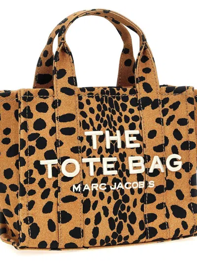 Marc Jacobs Cheetah Medium Tote Bag In Brown