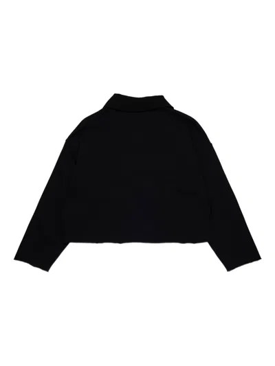N°21 Half-zip Sweatshirt In Black