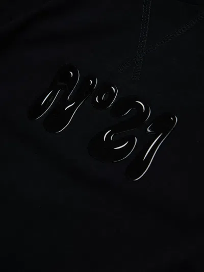 N°21 Logo-patch T-shirt In Black