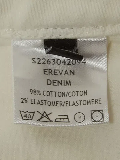 Pre-owned Joseph Cotton Jeans In White