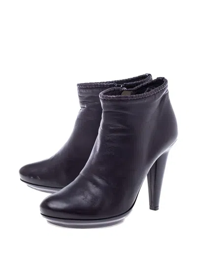 Pre-owned Bottega Veneta 2023 115mm Leather Boots