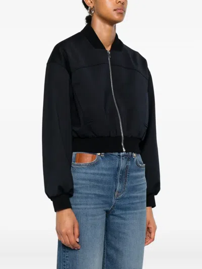 Maje Zip-up Bomber Jacket