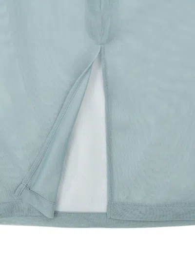 Amomento Zip-up Hoodie In Blue