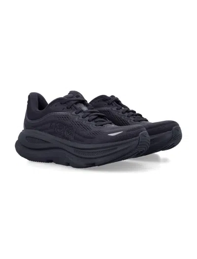 Hoka Bondi 9 Woman's Sneakers In Black