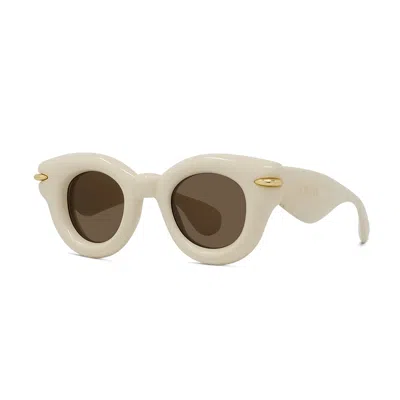 Loewe Lw40118i 25e Sunglasses In Neutral