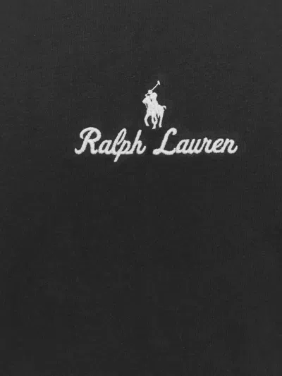 Polo Ralph Lauren Ribbed Crew-neck Cotton T-shirt With Short Sleeves